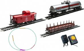 Стартовый набор Mehano Prestige – паровоз Pennsylvania с 3-мя вагонами (Mehano, PR01-006)